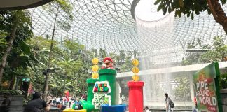 Pipe Around The World At Jewel: Fun With Super Mario, Festive Light Show & Magical Snowfall