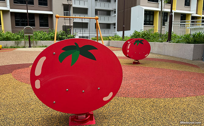 Tomato teeter totters
