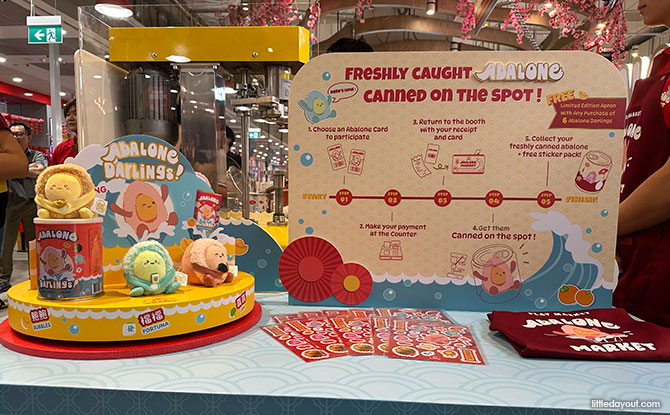 Xtra Play Market At FairPrice Xtra: Blind Boxes, Plushies – Plus Abalone Plush Experience Exclusively At AMK Hub Outlet Till 18 Feb 5 This experience is available from now to 18 February 2026 (11 am to 7 pm daily)