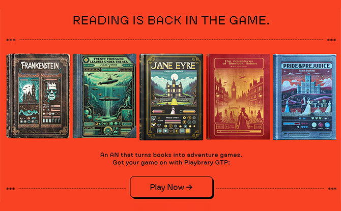 Playbrary: NLB Launches AI That Turns Classic Books Into Adventure Games