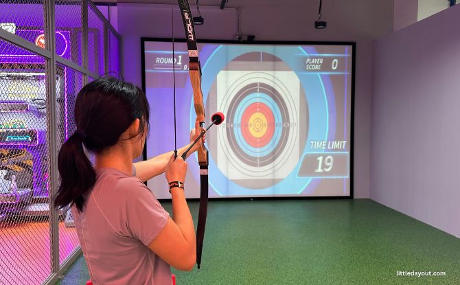 PlayOn: Digital Sports & Entertainment At Downtown East With 20+ Experiences 4 archery