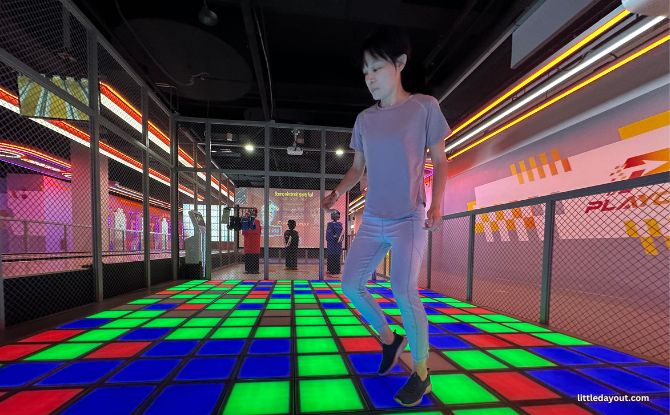 PlayOn: Digital Sports & Entertainment At Downtown East With 20+ Experiences 7 The Floor is Lava