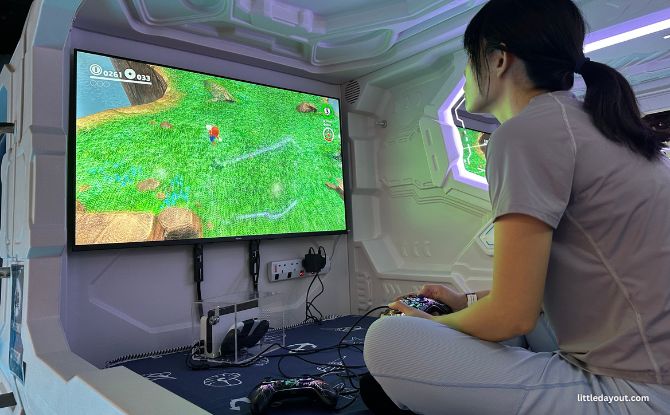 PlayOn: Digital Sports & Entertainment At Downtown East With 20+ Experiences 12 Gaming capsule at PlayOn