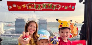 Singapore Cable Car Celebrates The Holiday Season With Festive Pokémon Cabins