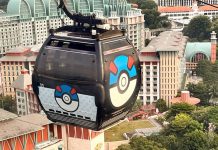 Tickets for the Pokémon Cable Cars 