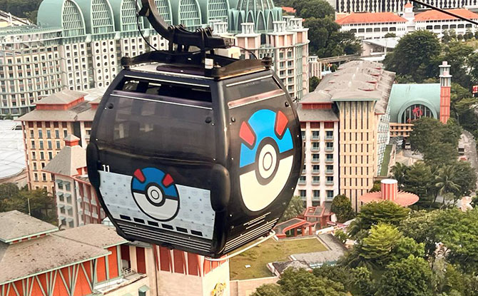 Tickets for the Pokémon Cable Cars 
