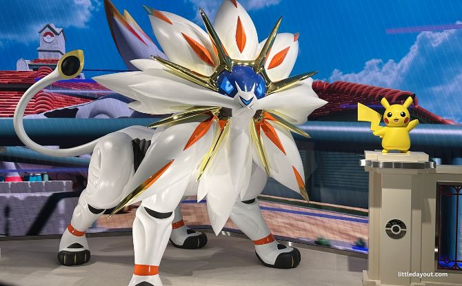 Pokémon Center SINGAPORE: Inspired By Singapore's Cultural Heritage With Special Merch 2 Legendary Pokémon, Solgaleo