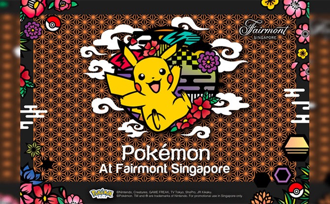 Fairmont Singapore - Pokémon Staycation