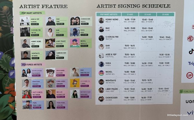 Pop Toy Show Singapore: Pop Culture Takes Centrestage At Sands Expo From 21 to 23 August 4 Artist Schedule at the Pop Toy Show