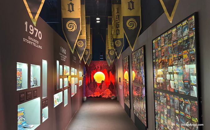 The PORTALS Experience: Immersive Journey Through Fantasy Realms Via Literary Art 2 Timeline Tunnel