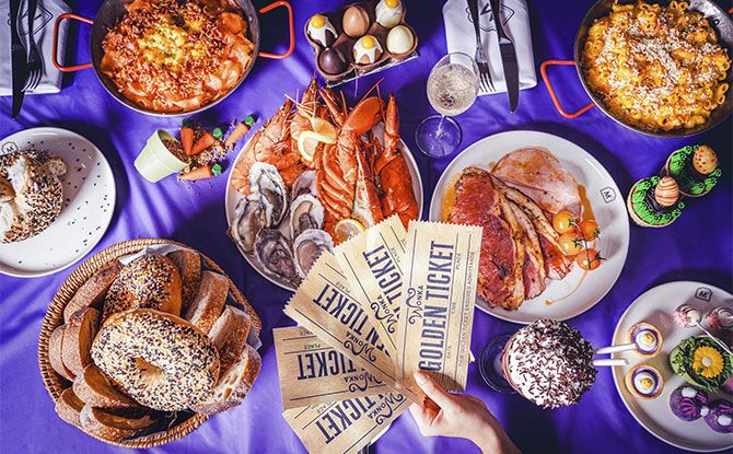 Charlie and the Chocolate Factory-themed Easter Mega Brunch