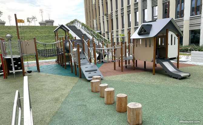 Punggol Digital District Playground: Elevated Village for Kids