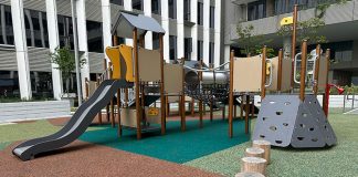 Punggol Digital District Playground: Play Spot Next To Punggol Coast Hawker Centre