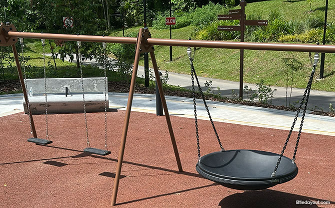 Punggol Heritage Trail: Adventure Playground & Connections With The Past 7 multiple sets of swings