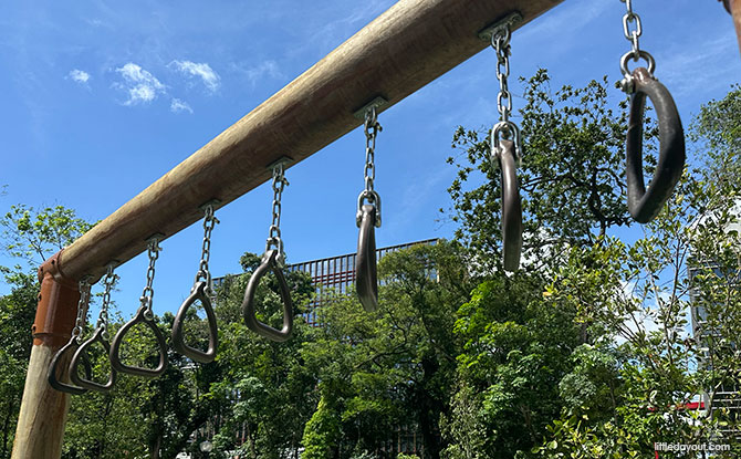 Punggol Heritage Trail: Adventure Playground & Connections With The Past 6 hanging grips