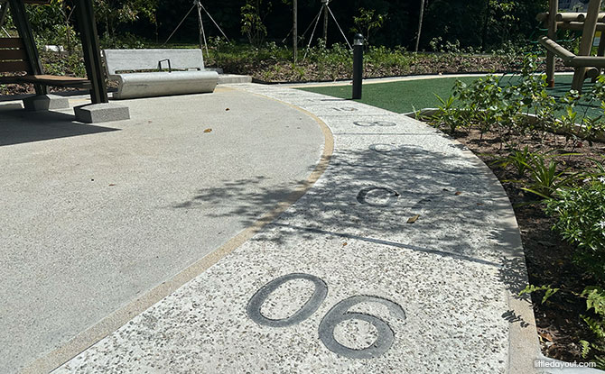 Punggol Heritage Trail: Adventure Playground & Connections With The Past 8 snakes and ladders squares at Punggol Heritage trail