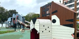 Punggol Point Cove Playgrounds: The Tiger And Elephant Playground & More