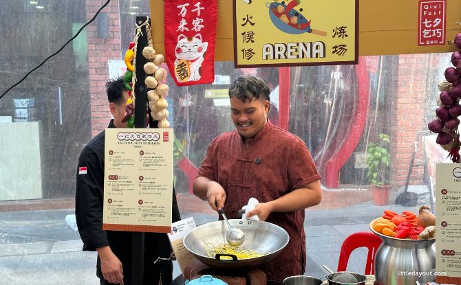 Qixi Fest 2026: Crafting Flavours That Inspire From 15 To 23 Aug 3 Trying out the booths at Qixi Fest