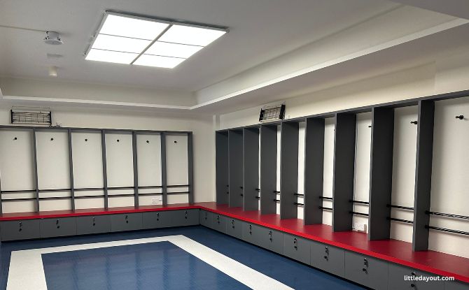 Queenstown Sport Centre: Singapore's First Neighbourhood Sports Complex Reopens With Gym, Rugby Field & Swimming Complex 7 team changing rooms