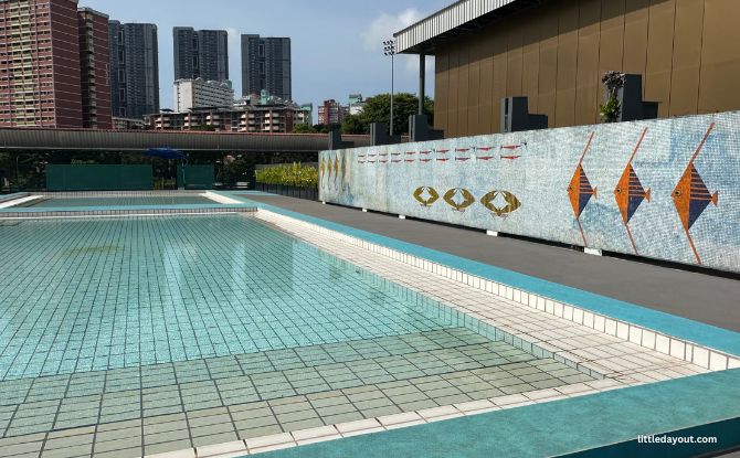 Queenstown Sport Centre: Singapore's First Neighbourhood Sports Complex Reopens With Gym, Rugby Field & Swimming Complex 13 two shallow children's wading pools