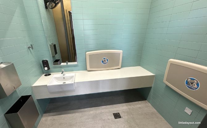 Queenstown Sport Centre: Singapore's First Neighbourhood Sports Complex Reopens 7 diaper changing room on Level 1