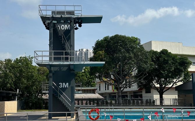 Queenstown Sport Centre: Singapore's First Neighbourhood Sports Complex Reopens With Gym, Rugby Field & Swimming Complex 12 4.5 metre diving pool