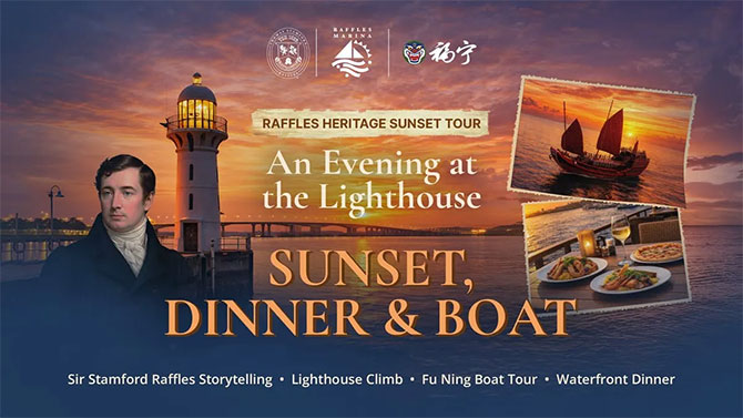 Labour Day: 9 Things To Do On 1 May 2026 In Singapore 4 Raffles Heritage Sunset Tour: An Evening at the Lighthouse