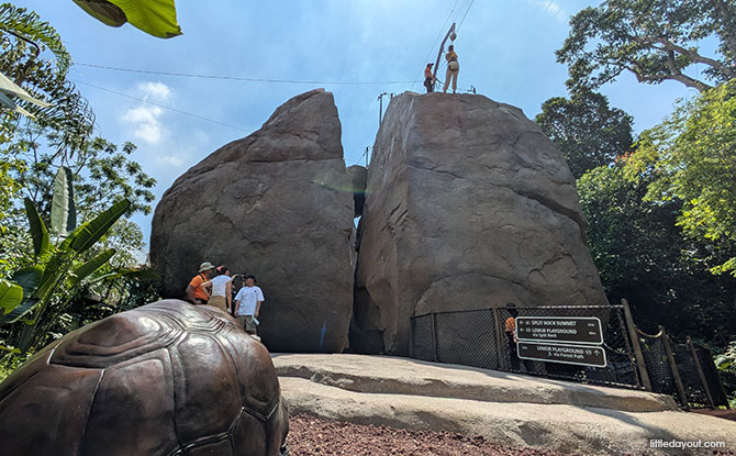 Rainforest Wild Adventure Guide: Blending 9 Adventure Experiences With Animal Encounters 2 Rainforest Wild Adventure EAST