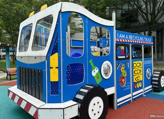 Recycling Truck Playground At Bukit Batok: Play & Learn About The 3Rs Recycling Truck Playground At Bukit Batok: Play & Learn About The 3Rs
