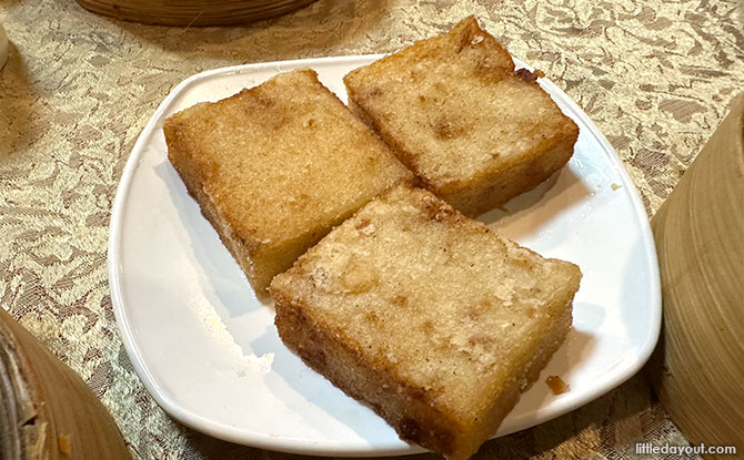 Fried carrot cake