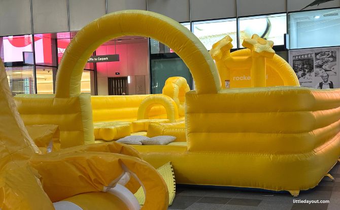 REINVENTION: ALLPLAY – Design Playground At Geneo, Singapore Science Park 4 Rocketland Express inflatable