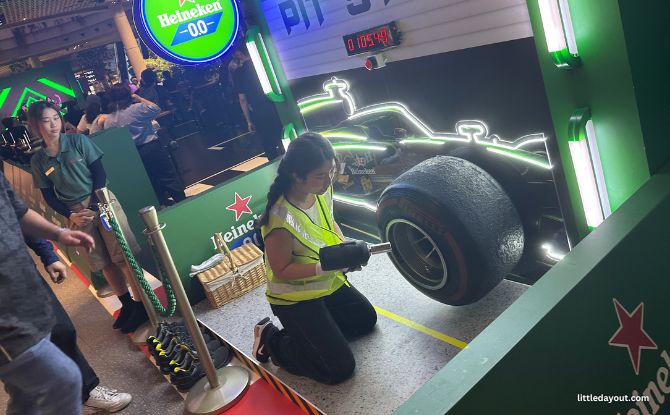 Festival Of Thrills At Resorts World Sentosa: Family-Friendly Experiences At Universal Studios Singapore, Singapore Oceanarium & Adventure Cove 4 F1 Experiences at WEAVE