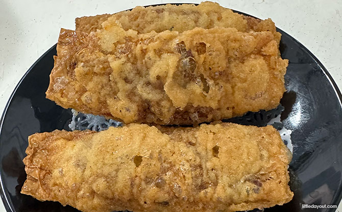 Fresh Shrimp Crispy Beancurd Rolls