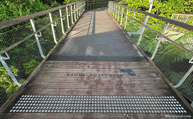 Rambai Boardwalk: Beauty World to Rifle Range