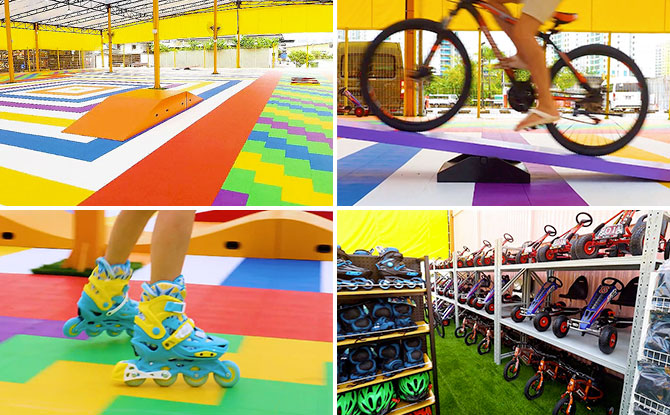 Rink @ Punggol East: Singapore's Largest Rollersports Rink Where You Can Have A Wheel-y Fun Time