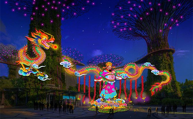River Hongbao 2024: Welcome The Year Of The Dragon With Lanterns & Performances At Gardens By The Bay