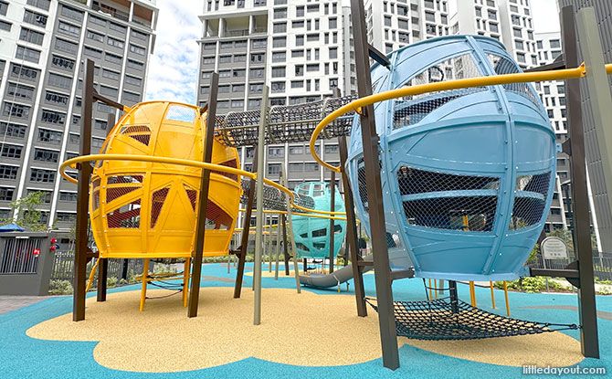 Rivervale Shores Playground: Elevated Birds' Nests