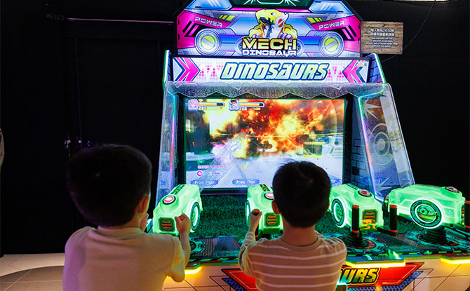 Dino-themed Arcade