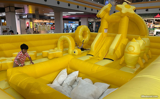 inflatables at Rocketland