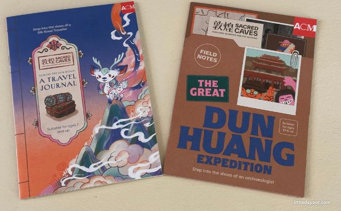 Sacred Caves: Dunhuang, Buddhism, And The Silk Road Exhibition At Asian Civilisations Museum 8 Activity Trail Booklets