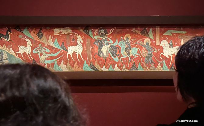 Sacred Caves: Dunhuang, Buddhism, And The Silk Road Exhibition At Asian Civilisations Museum 5 Jataka of the Nine-Coloured Deer