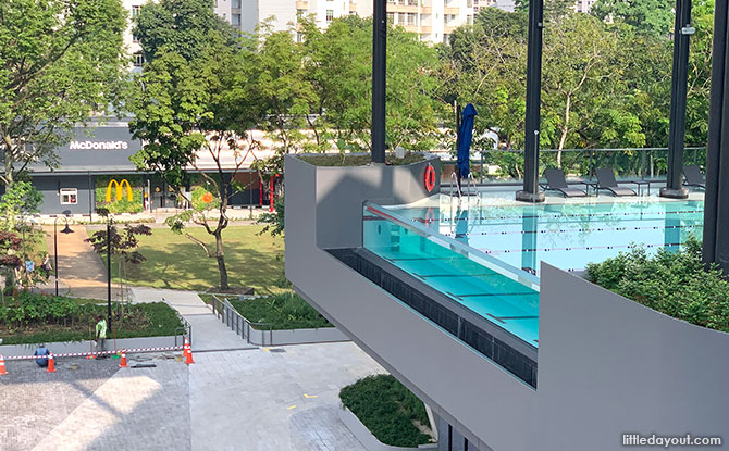 SAFRA Choa Chu Kang Swimming Pool wall
