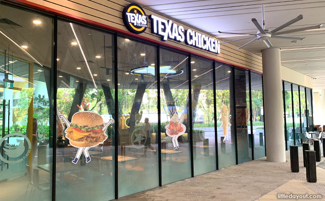 Texas Chicken outlet at SAFRA Choa Chu Kang