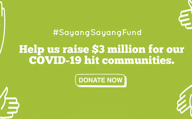 Sayang Sayang Fund Appeals For Donations To Support Community Needs Sayang Sayang Fund Appeals For Donations To Support Community Needs