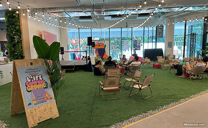 indoor community-drive hub call L^IFE