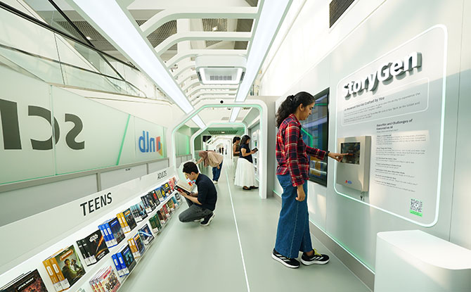 Sci-Fi Pop-Up Library At Parkway Parade: Close To 4,000 Titles For Readers Of All...