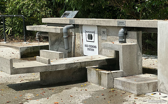 Sembawang Hot Spring Park: Guide To Singapore’s Natural Spa (Including How To Get There) 12 Egg Cooking Station at Sembawang Hot Spring Park