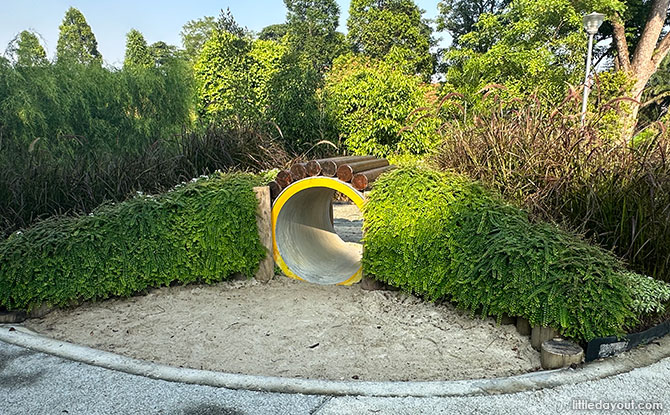 Active Zone of the Therapeutic Garden at Sembawang Park