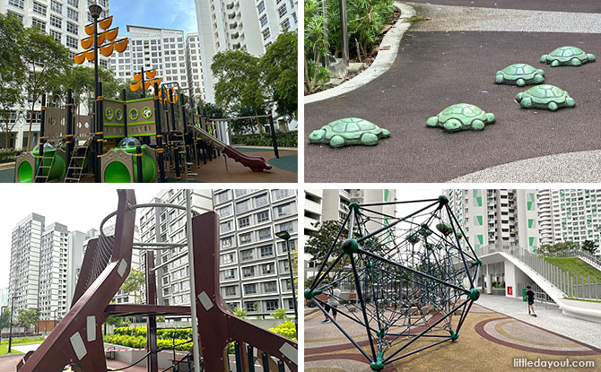 Sengkang Playgrounds: Pirate Ships, Cows, Mangrove Roots & More