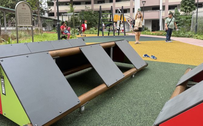 Senja Warrior Course & Go Trail: Fitness, Play & Community 4 sloping ramps